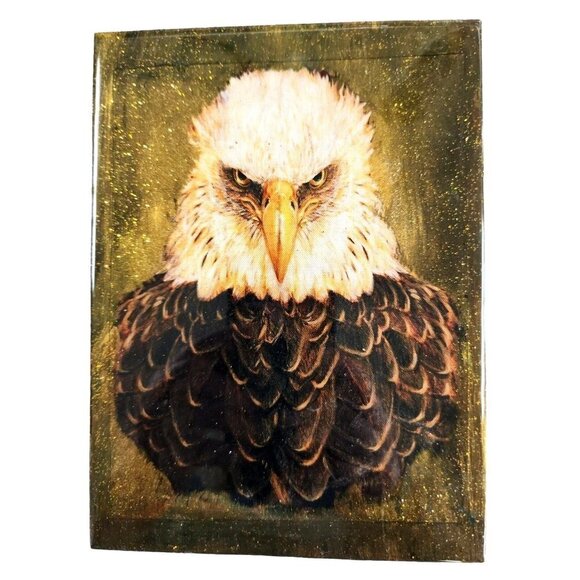 GOLD EAGLE WILDLIFE Tile Trive, 6x8 inches. With Cork Backing. - Picture 1 of 5